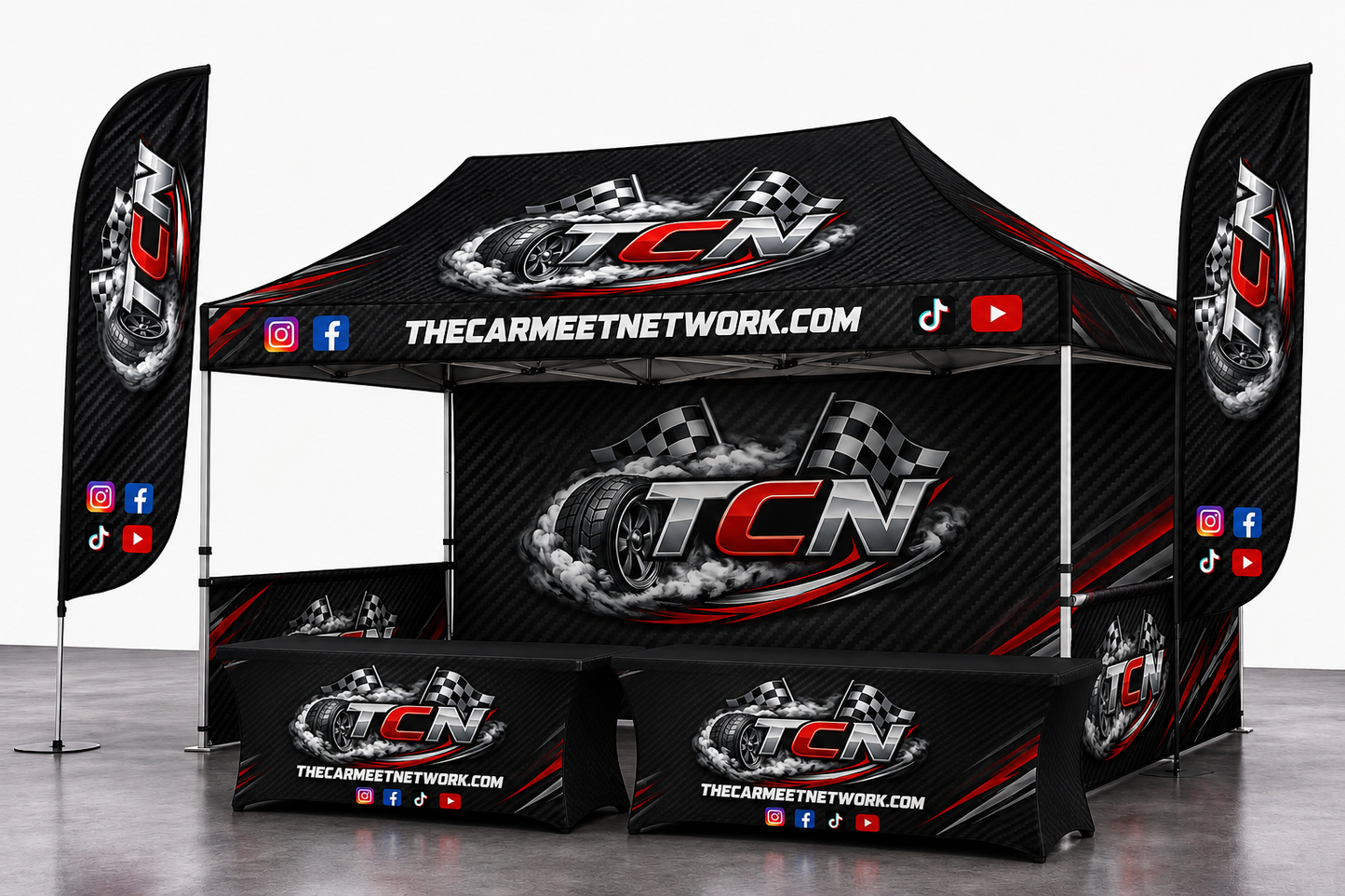 Custom 10' x 20' Event Tent Package – Complete Branding Setup
