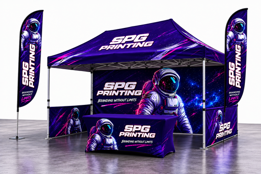 Custom 10' x 15' Event Tent Package – Complete Branding Setup