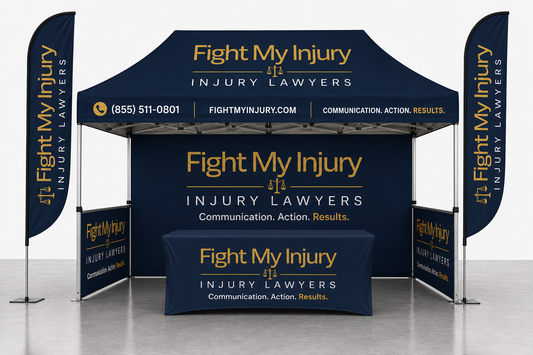 Custom 10' x 15' Event Tent Package – Complete Branding Setup