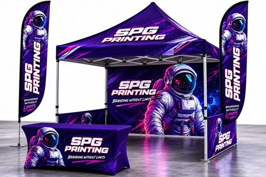 Custom 10' x 10' Event Tent Package – Complete Branding Setup