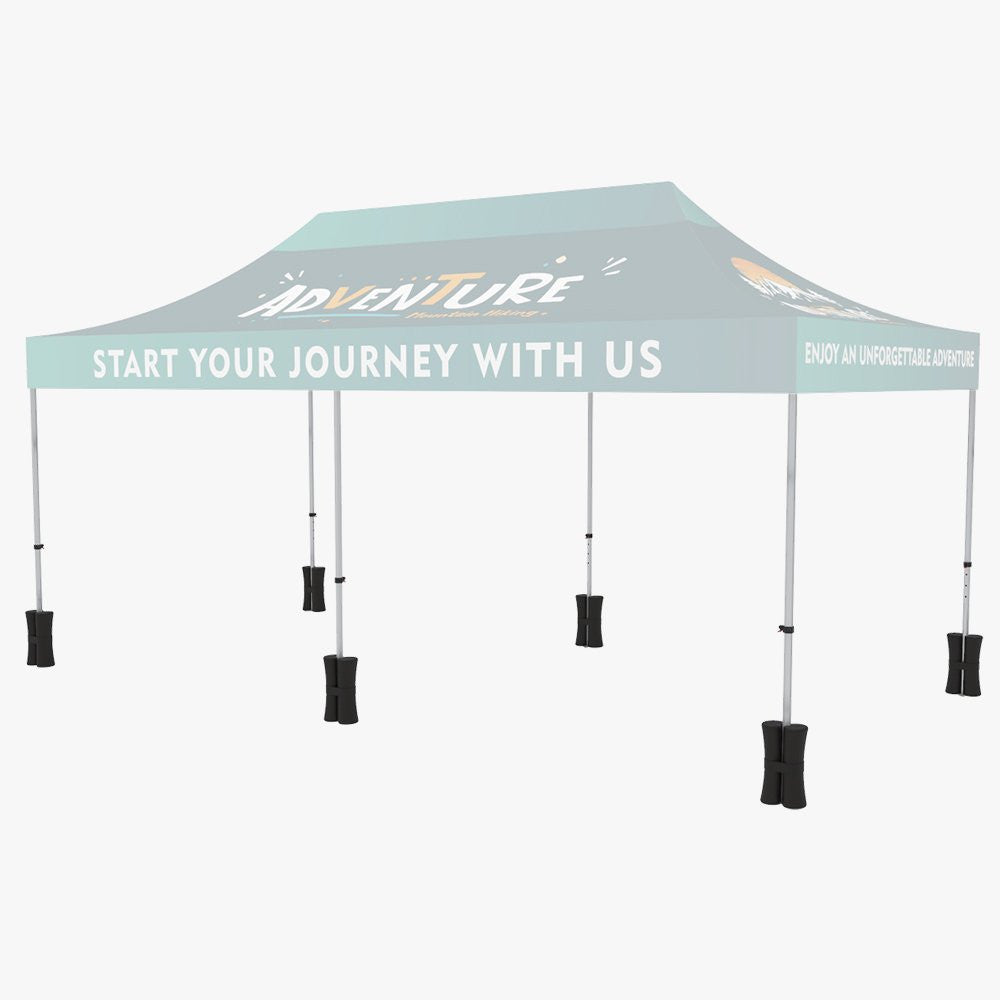 Custom 10x20 Event Tents | Full Color Branded Canopy Tents